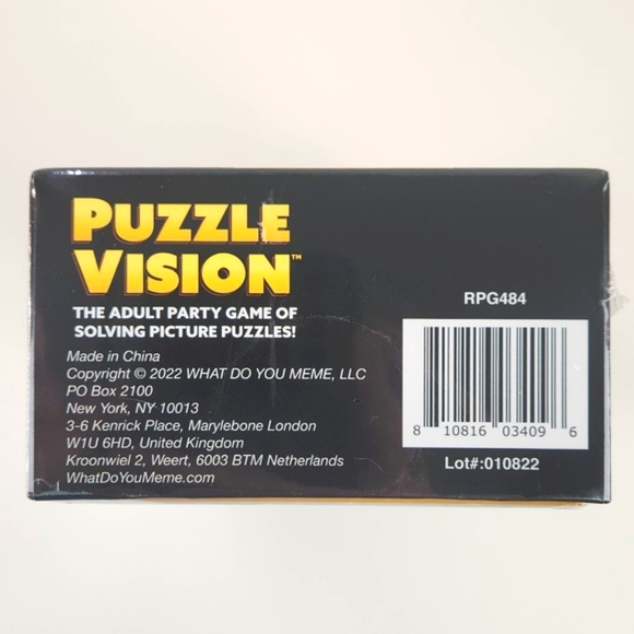Factory Sealed PUZZLE VISION CARD GAME - Picture 8 of 16